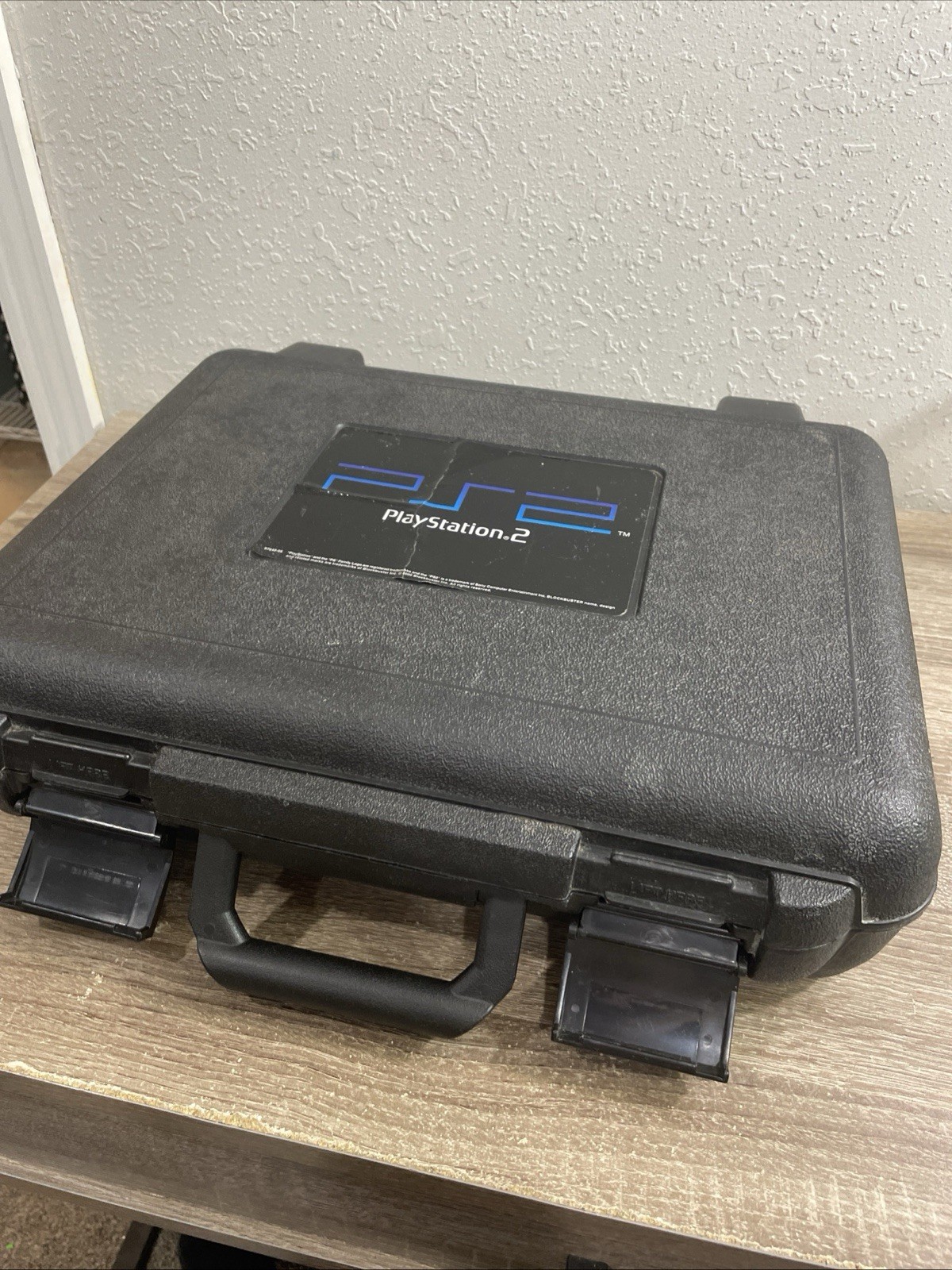 🎮 Playstation 2 Plastic Rare Blockbuster Video Hard Plastic Rental Case 🧳