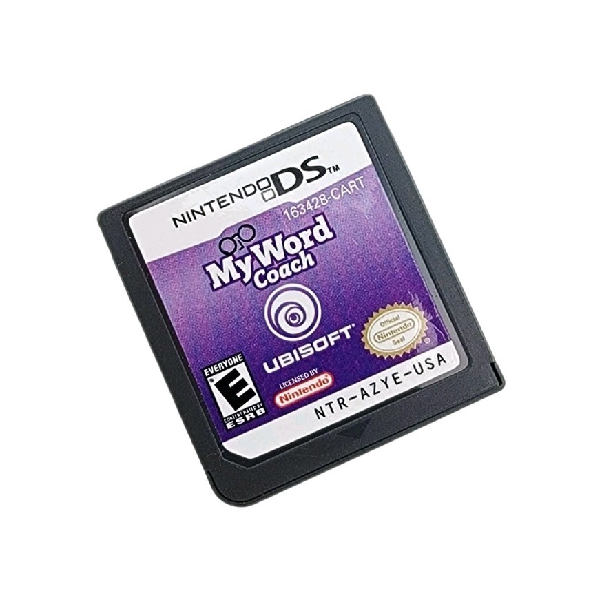 My Word Coach (Nintendo DS, 2007) Video Game Complete With Manuals CIB -C