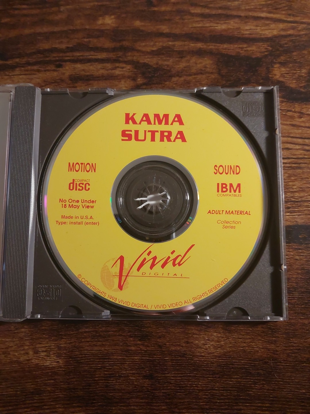 Vivid Interacitve Legend Of The Kama Sutra 1993 CD ROM super rare OOP Adult Game