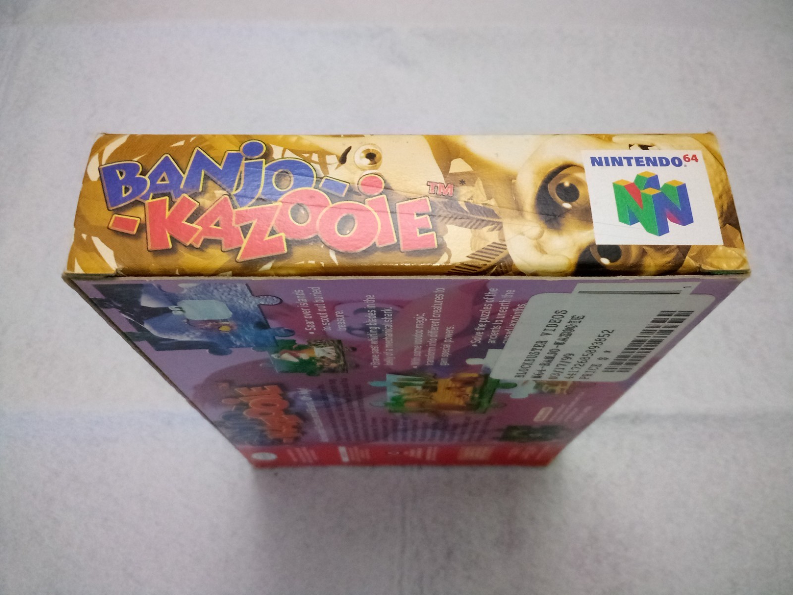 Banjo-Kazooie – Nintendo 64 (N64) – Genuine – Box Only
