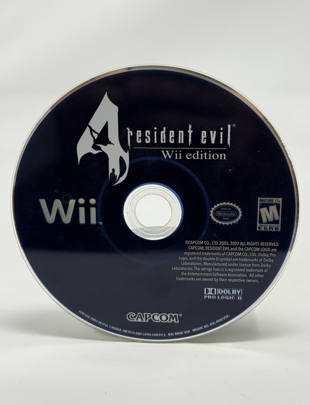 Resident Evil 4 Wii Edition Nintendo Wii Pristine Disc Only Authentic Tested