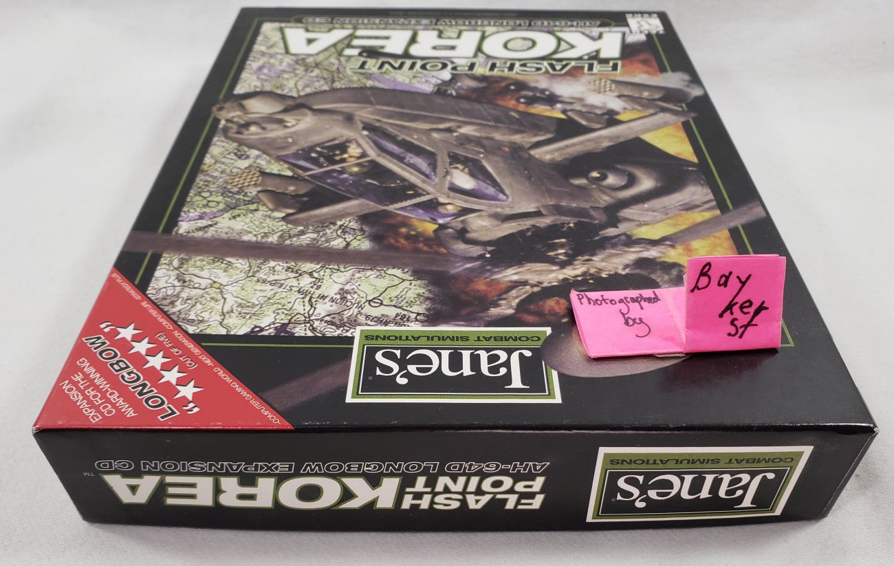 Jane’s Combat Flash Point Korea PC Big Box Complete FlashPoint Expansion