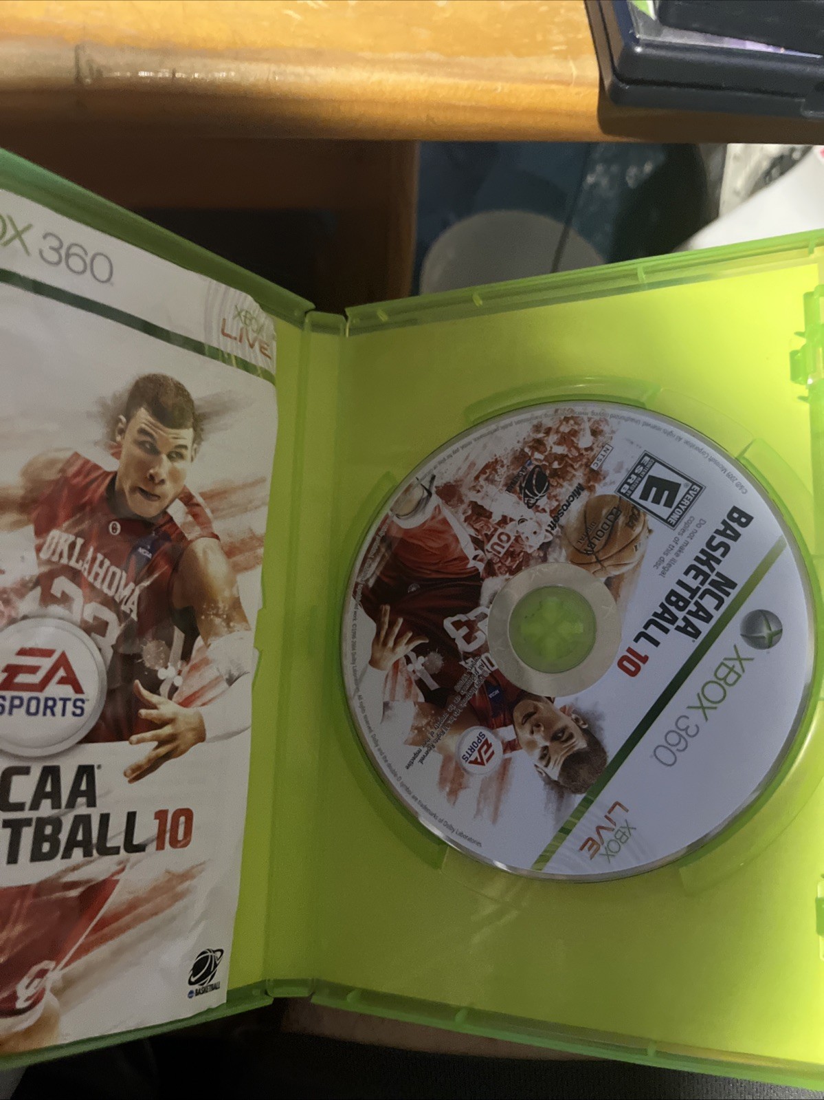 NCAA Basketball 10 Xbox 360 Complete w/ Manual CIB VGC