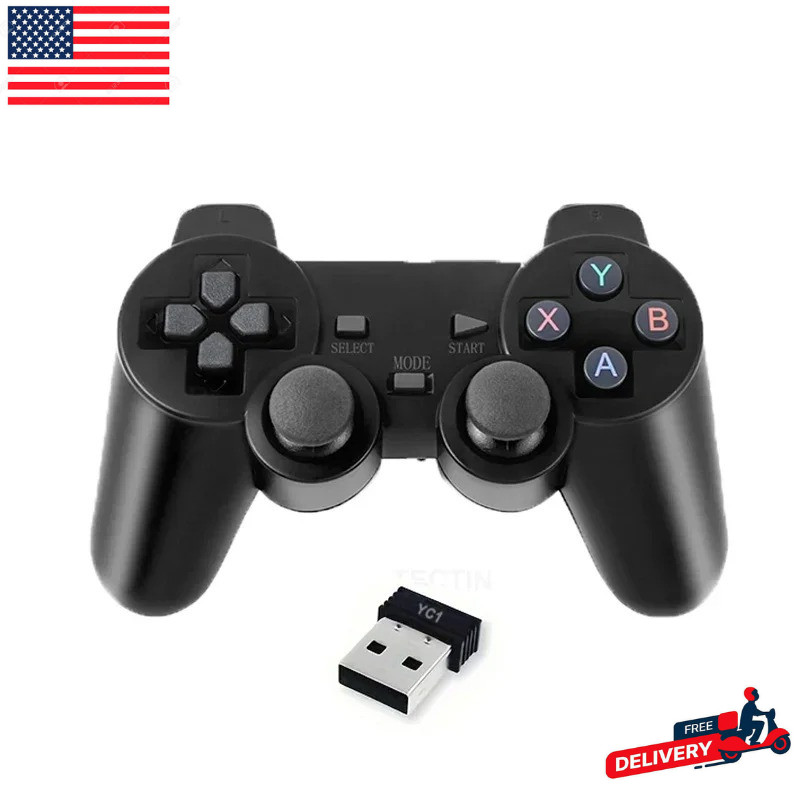2.4GHz Wireless Gamepad USB Controller for PC Android TV Box (1/2PC)