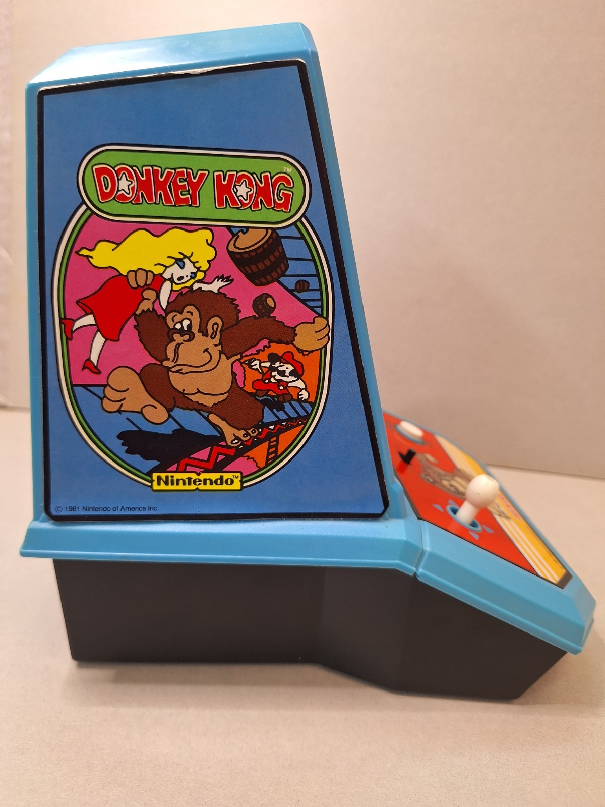 Vintage 1981 Coleco – Donkey Kong Mini Tabletop Arcade Game Nintendo WORKS