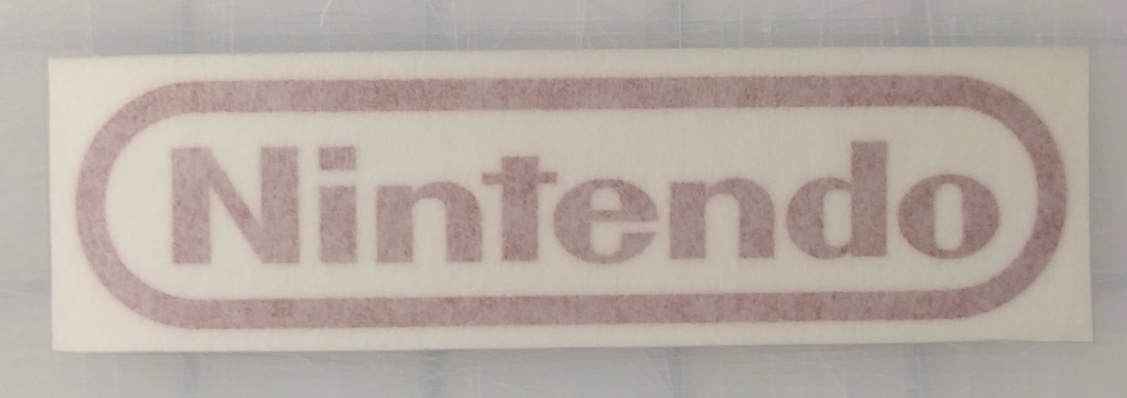 Set of 3 Nintendo NES Sticker Decal Logo Super SNES 1″x 4″ RED – Free Shipping