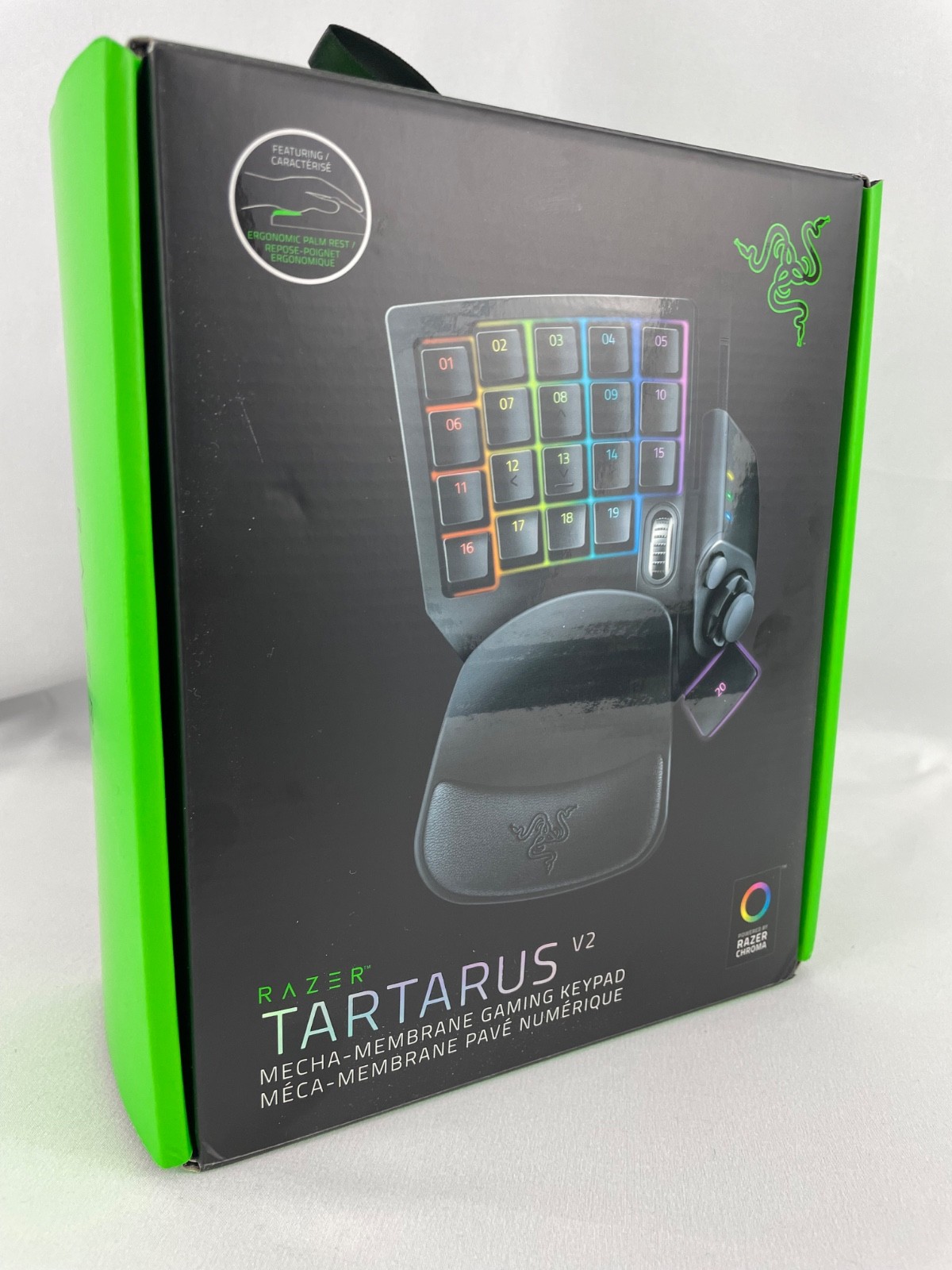 Razer Tartarus V2 Programmable Backlit Gaming Keypad Wired USB for PC Black