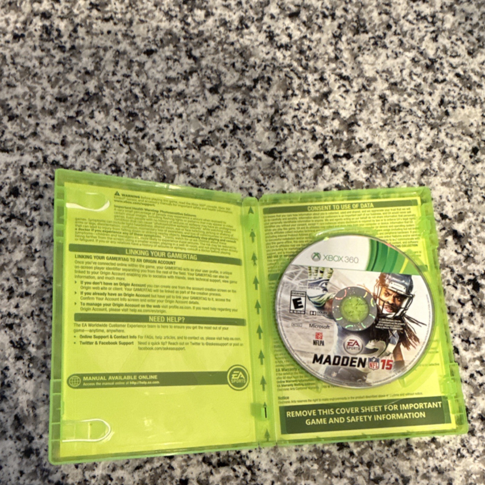 EA Sports Madden NFL 15 Xbox 360 Better with Kinect Online Interactions
