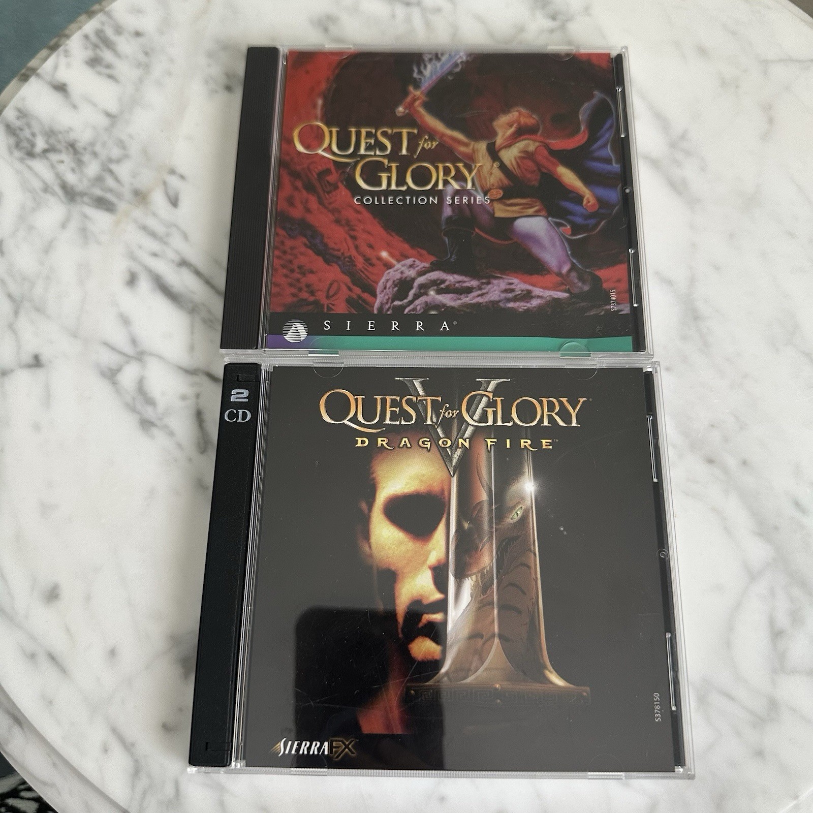 Quest for Glory 1-5 PC Video Game CDs ‘97 ‘98 Window Apple – Fantasy Action RPG