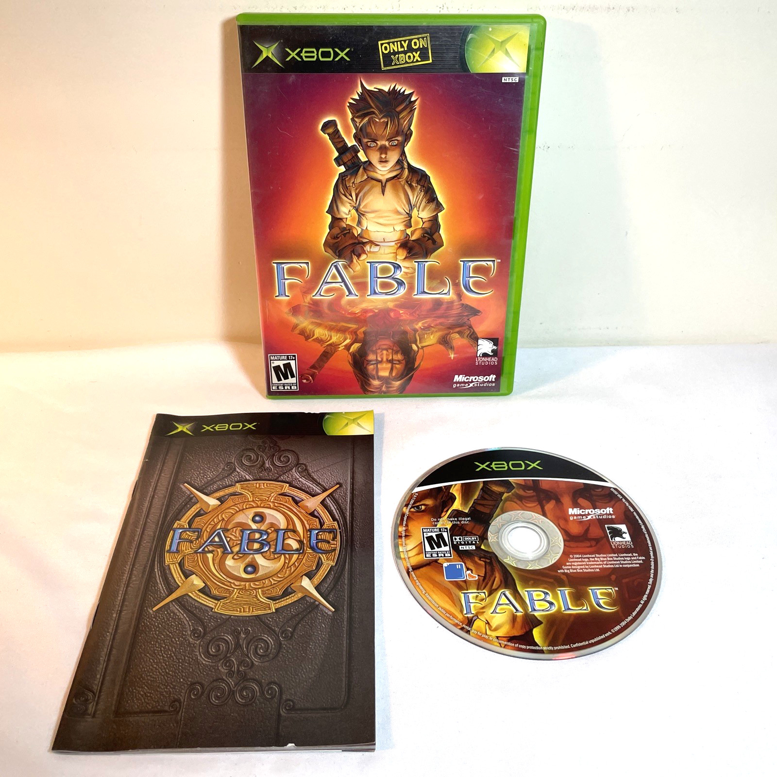 FABLE (2004) XBOX Action Role Playing RPG – Complete CIB