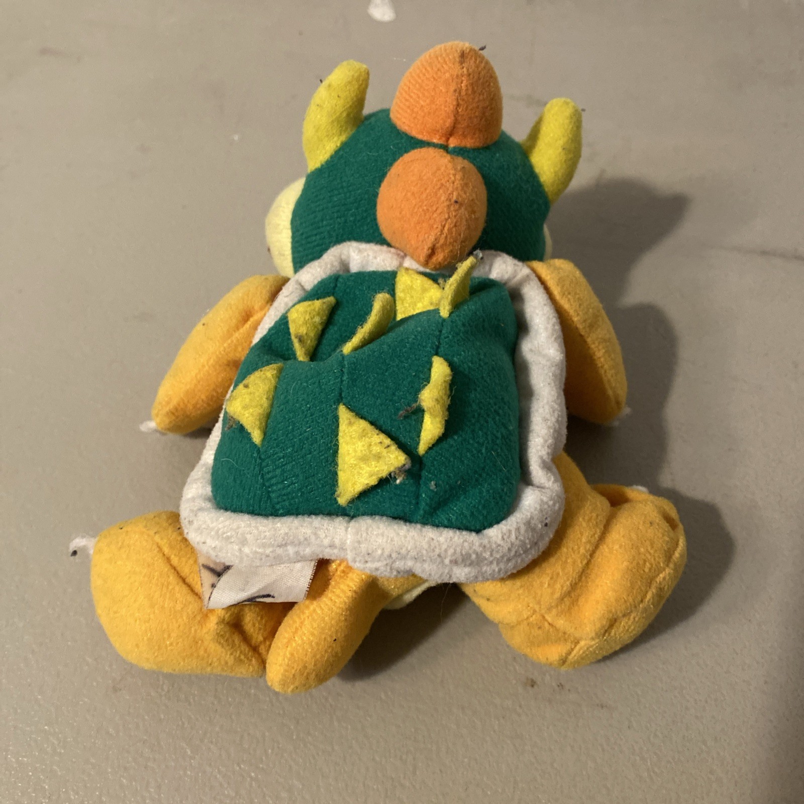 1997 VINTAGE NINTENDO 64 N64 BOWSER 6″ PLUSH BEANBAG – BD&A Missing Eyebrows