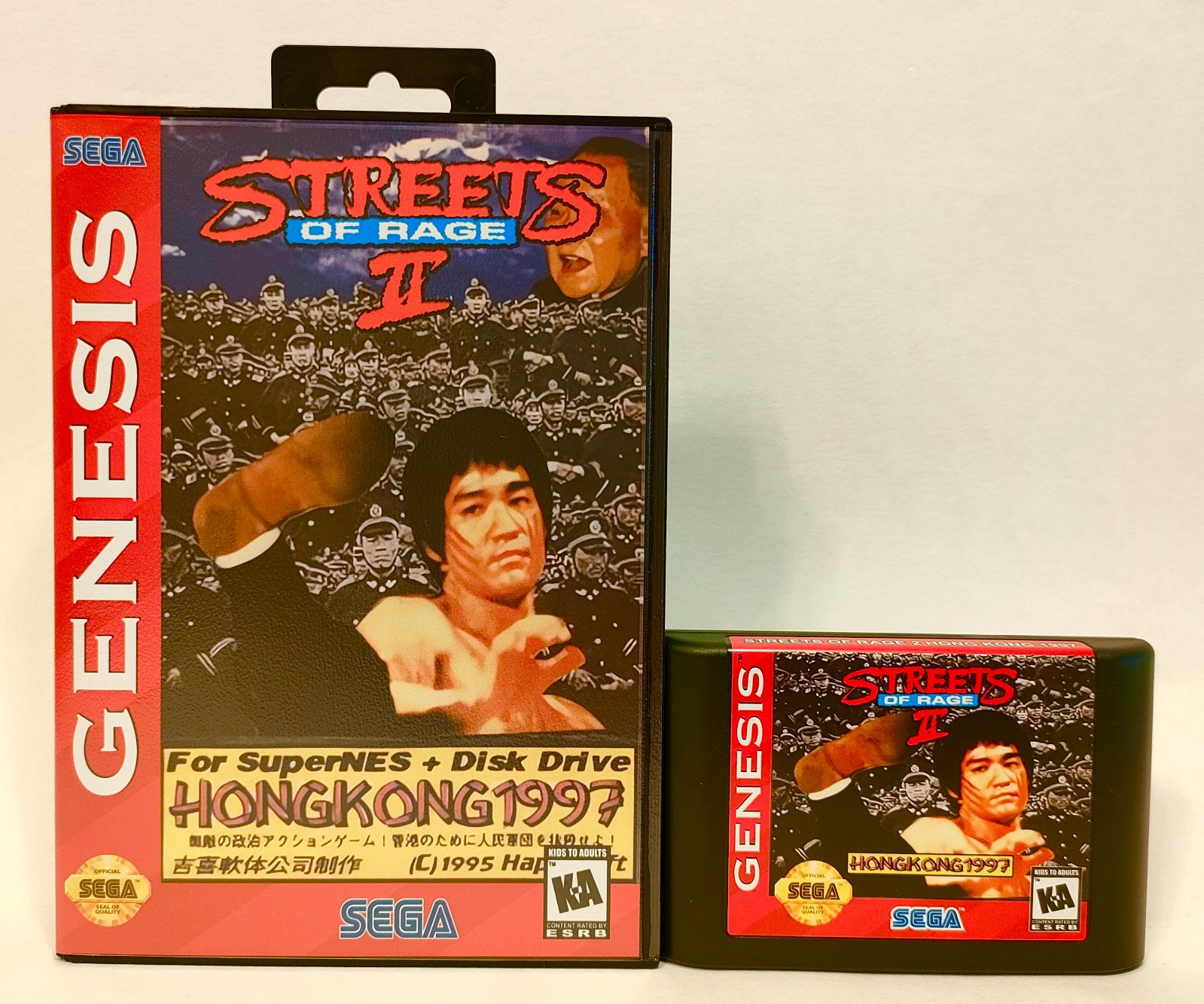 Streets of Rage 2 x Hong Kong 1997 for Sega Genesis/Mega Drive
