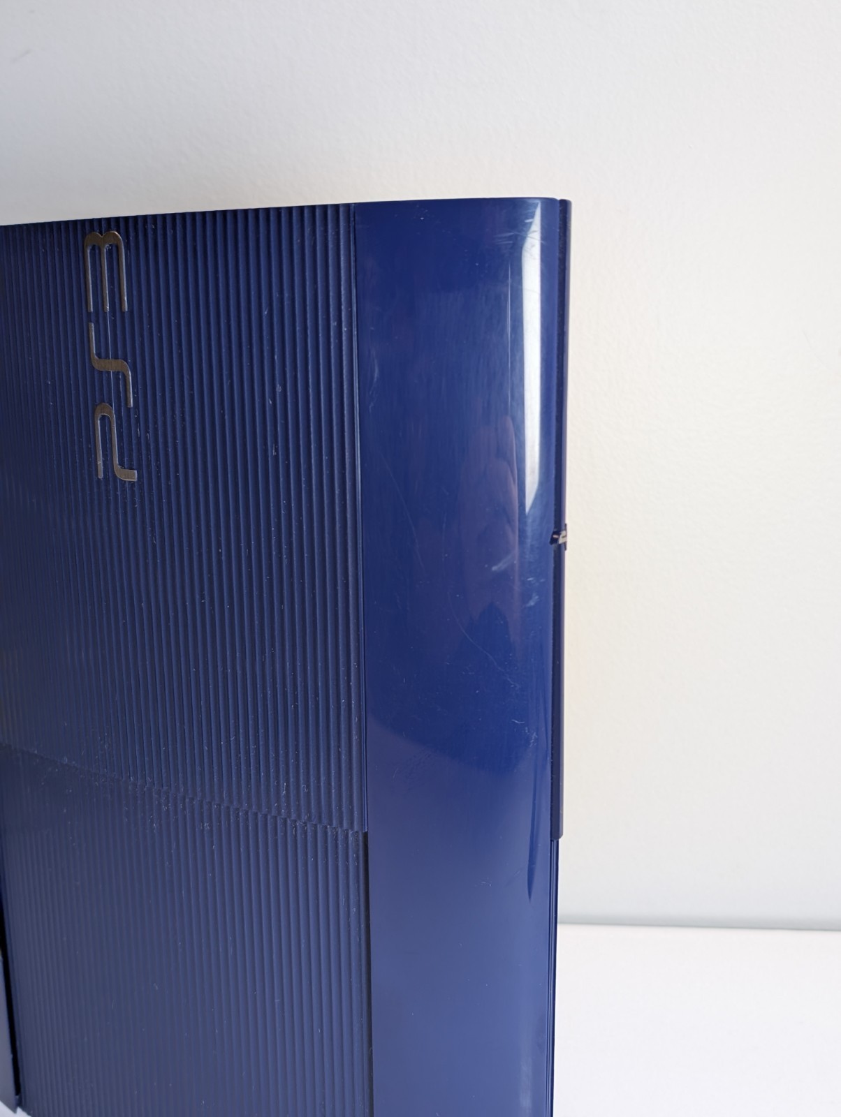 Sony PlayStation 3 Super Slim PS3 250GB Azurite Blue Console Gaming System Works
