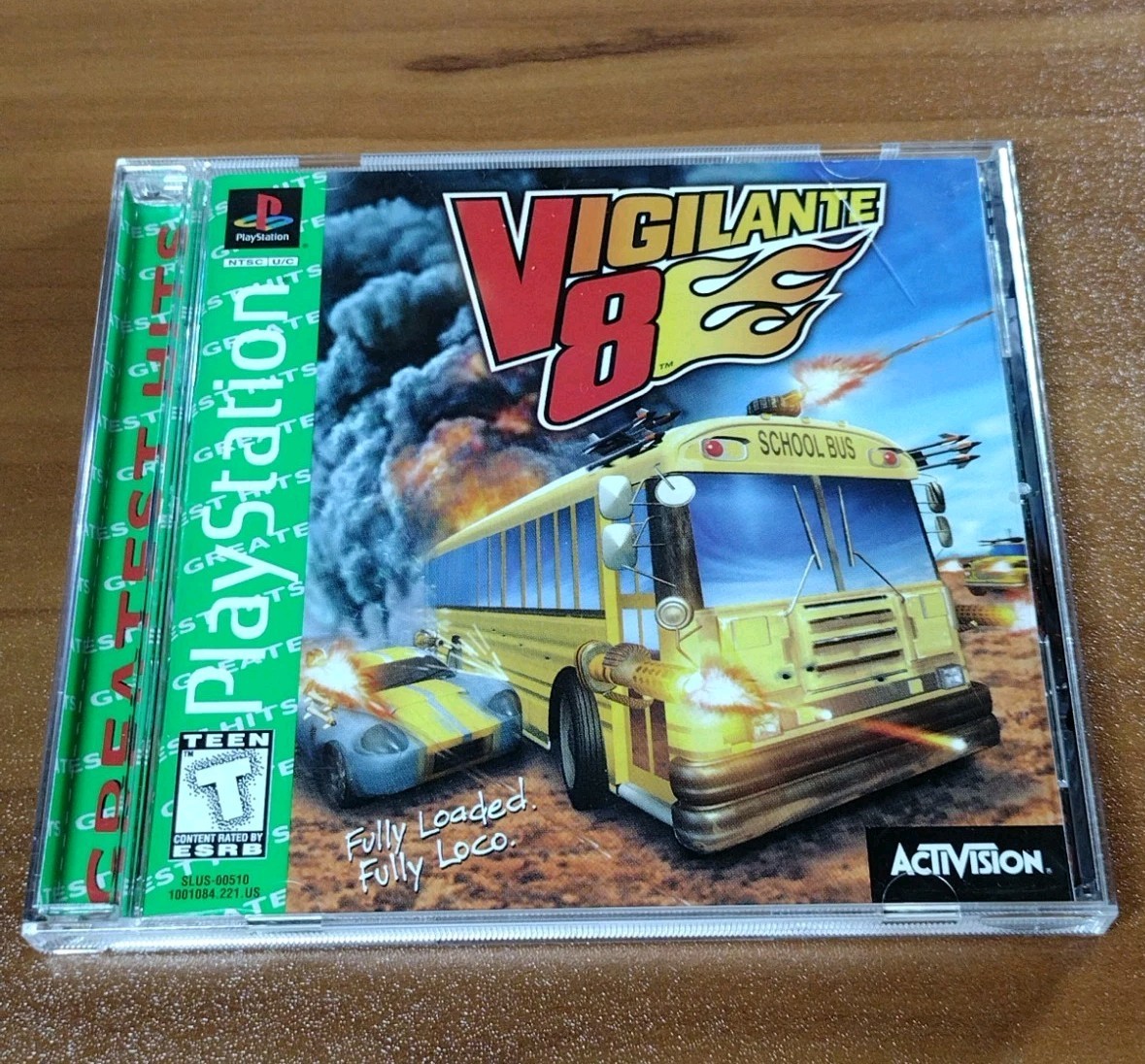Vigilante 8 (Sony PlayStation 1 PS1) Greatest Hits CIB W/ Manual & RegCard