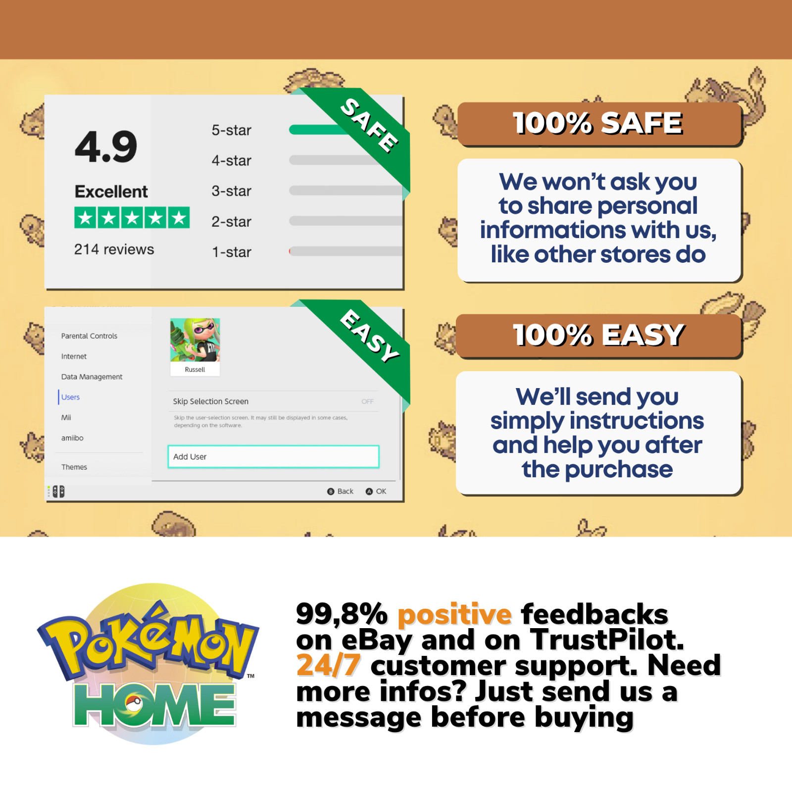 Pokémon Let’s Go Pikachu Eevee Pokedex Complete Shiny Living Dex HOME Lets Guide