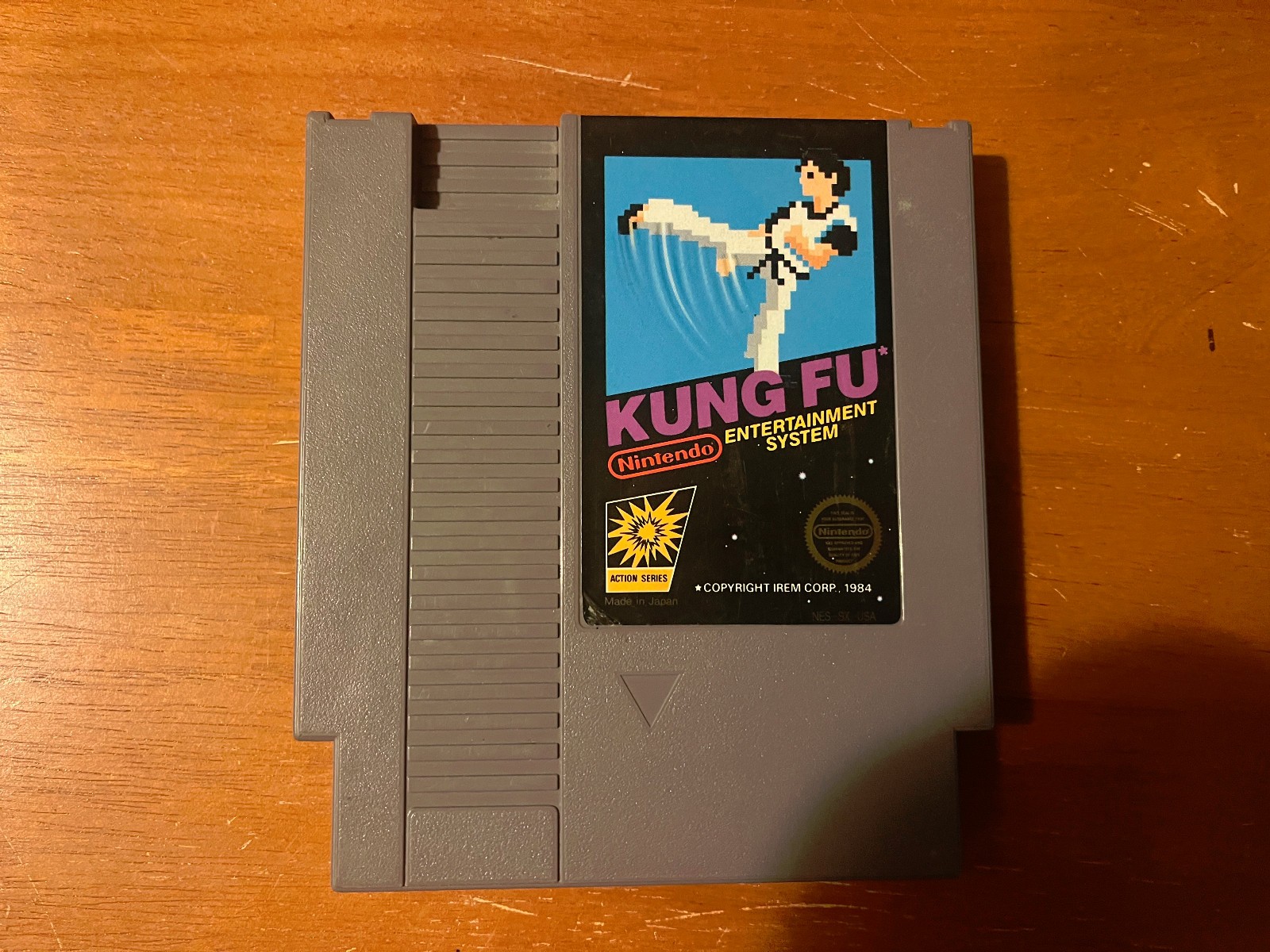 Kung Fu (Nintendo Entertainment System, 1985) — KUNG FU for NES