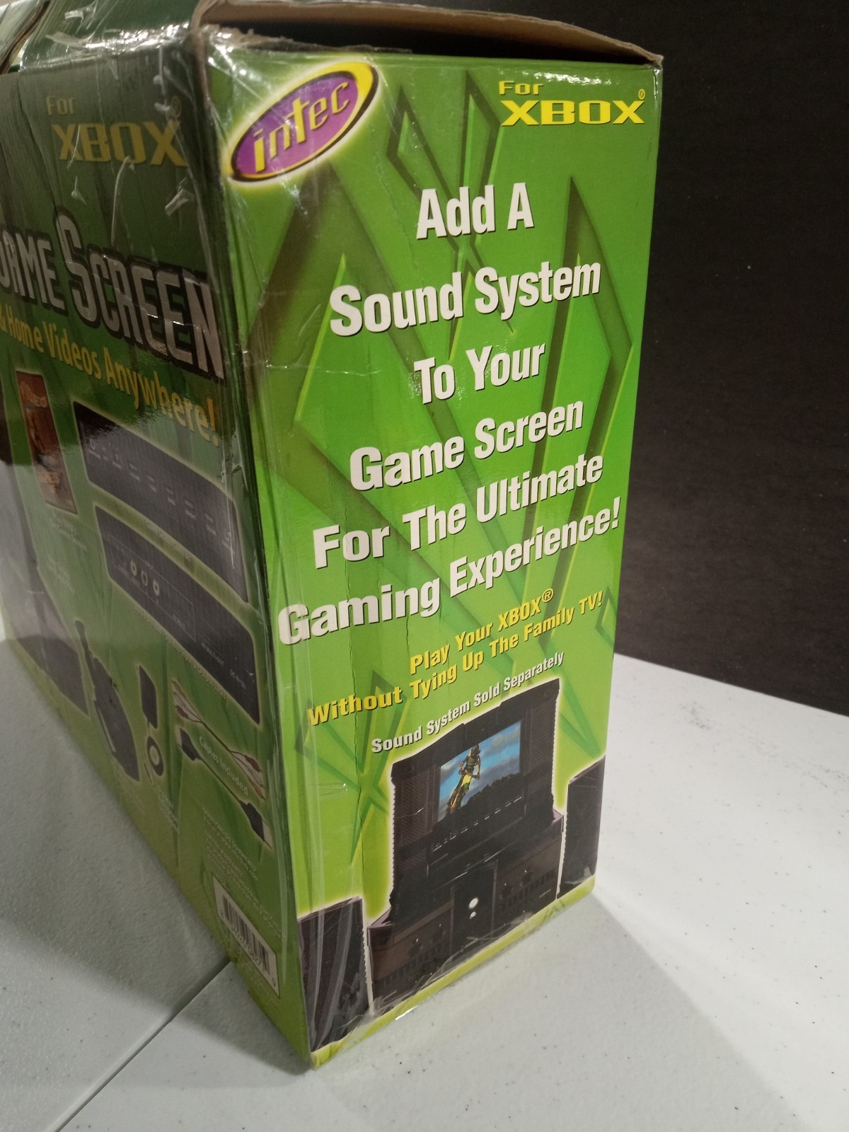 RARE Intec 7.2 in Color Game Screen for Original Xbox 2003 NEW Open Box