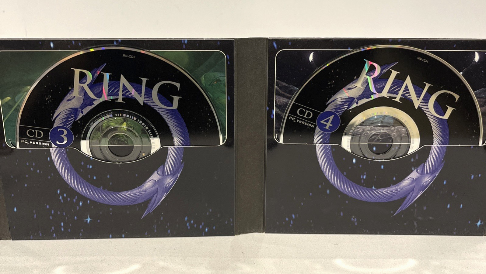 RING THE LEGEND OF THE NIBELUNGEN PC CD-ROM 6-DISC SET 1998 CRYO INTERACTIVE