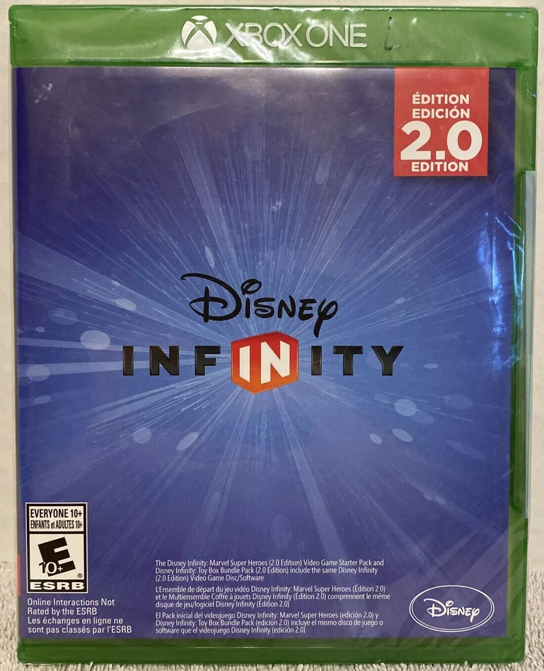 Disney Infinity 2.0 Edition XBOX ONE BRAND NEW FACTORY SEALED FROM STARTER PACK