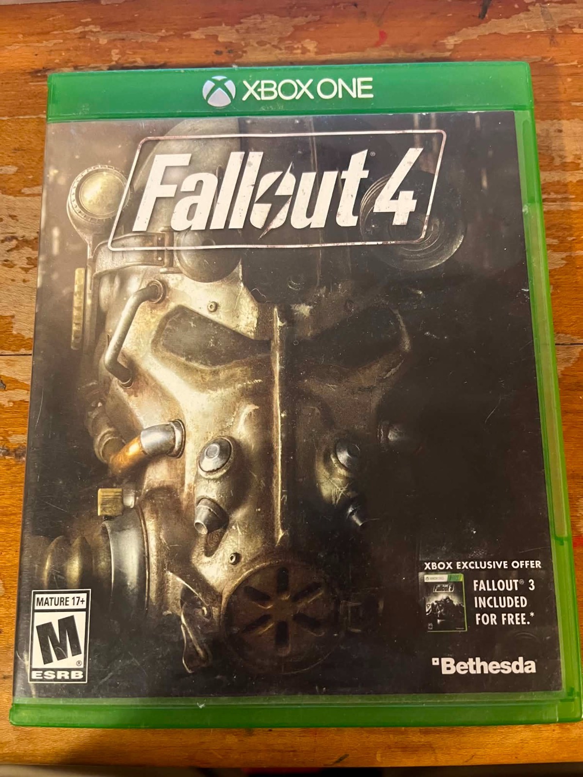 Fallout 4 Microsoft Xbox One CIB 2015 TESTED WORKING GREAT CONDITION