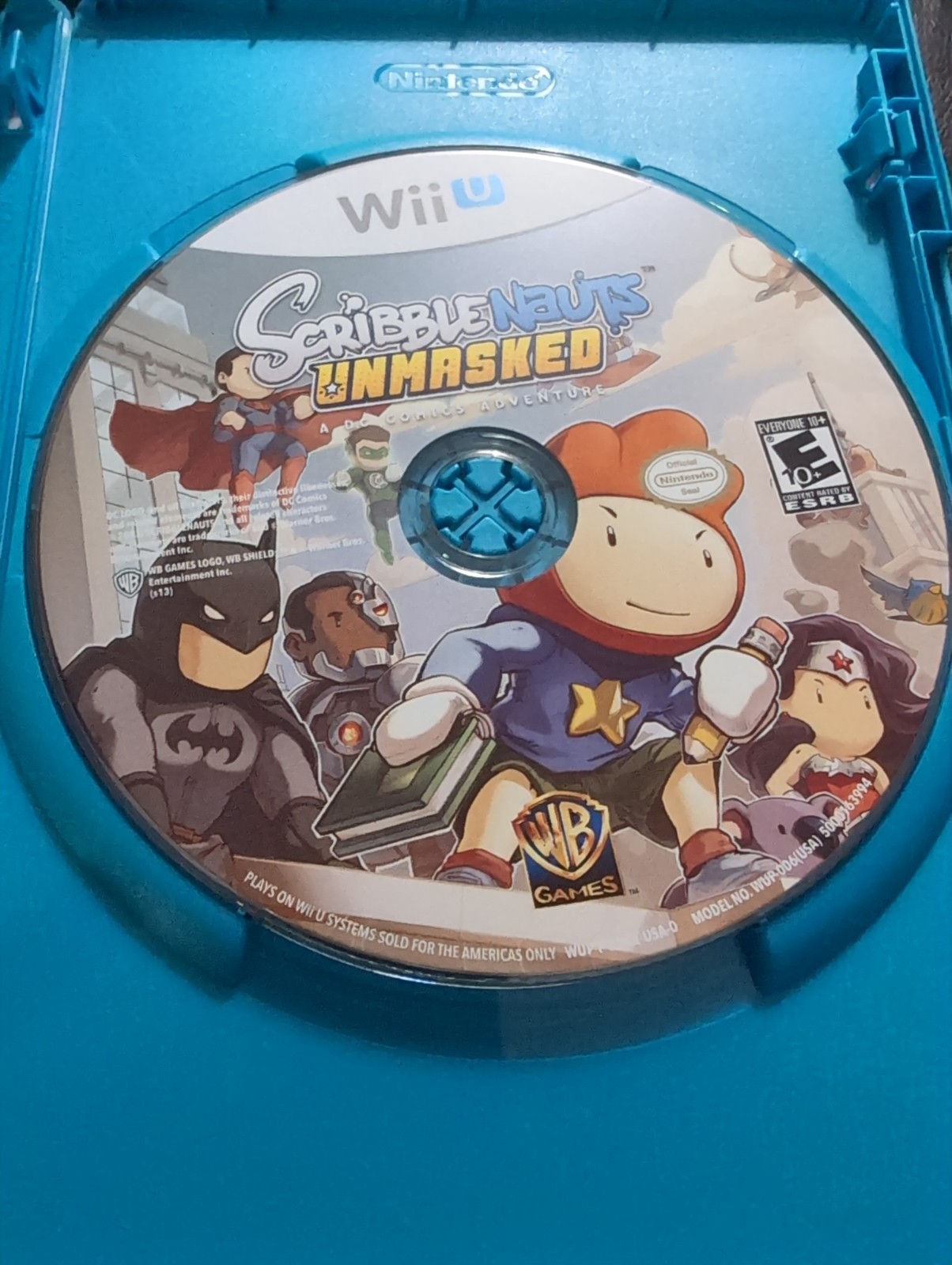 Scribblenauts Unmasked: A DC Comics Adventure (Nintendo Wii U, 2013)