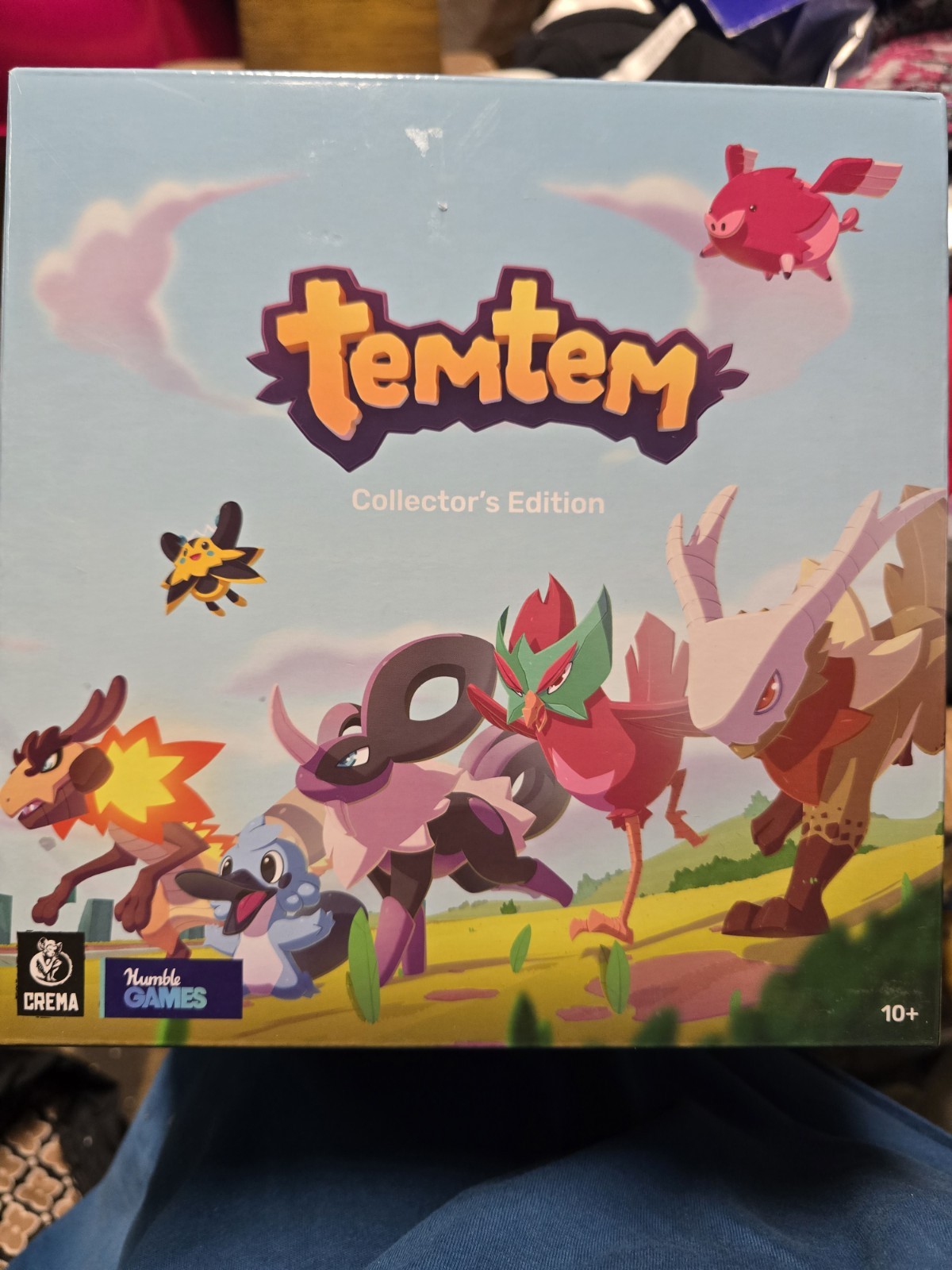 Temtem Collectors Edition Bundle – Statue, Pins, Patches, & Cards 2022 New. T109