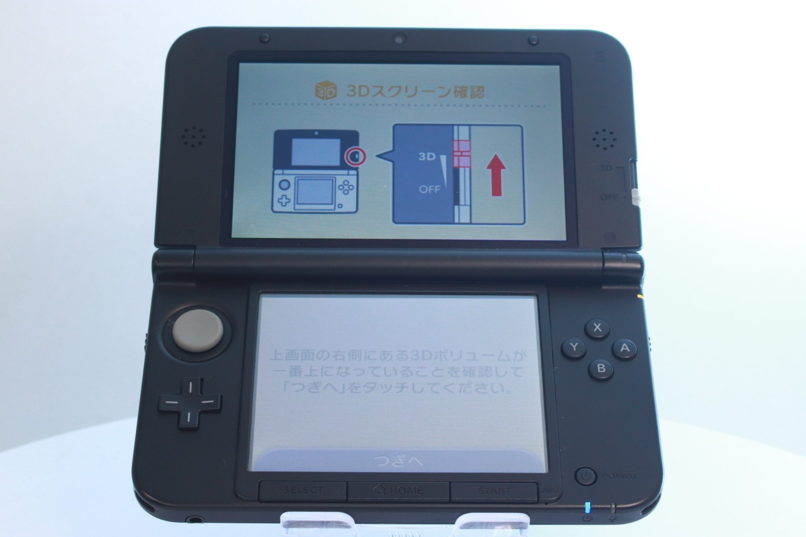 JP Game Nintendo 3DS LL XL Blue Black [Rank :A] Region-locked