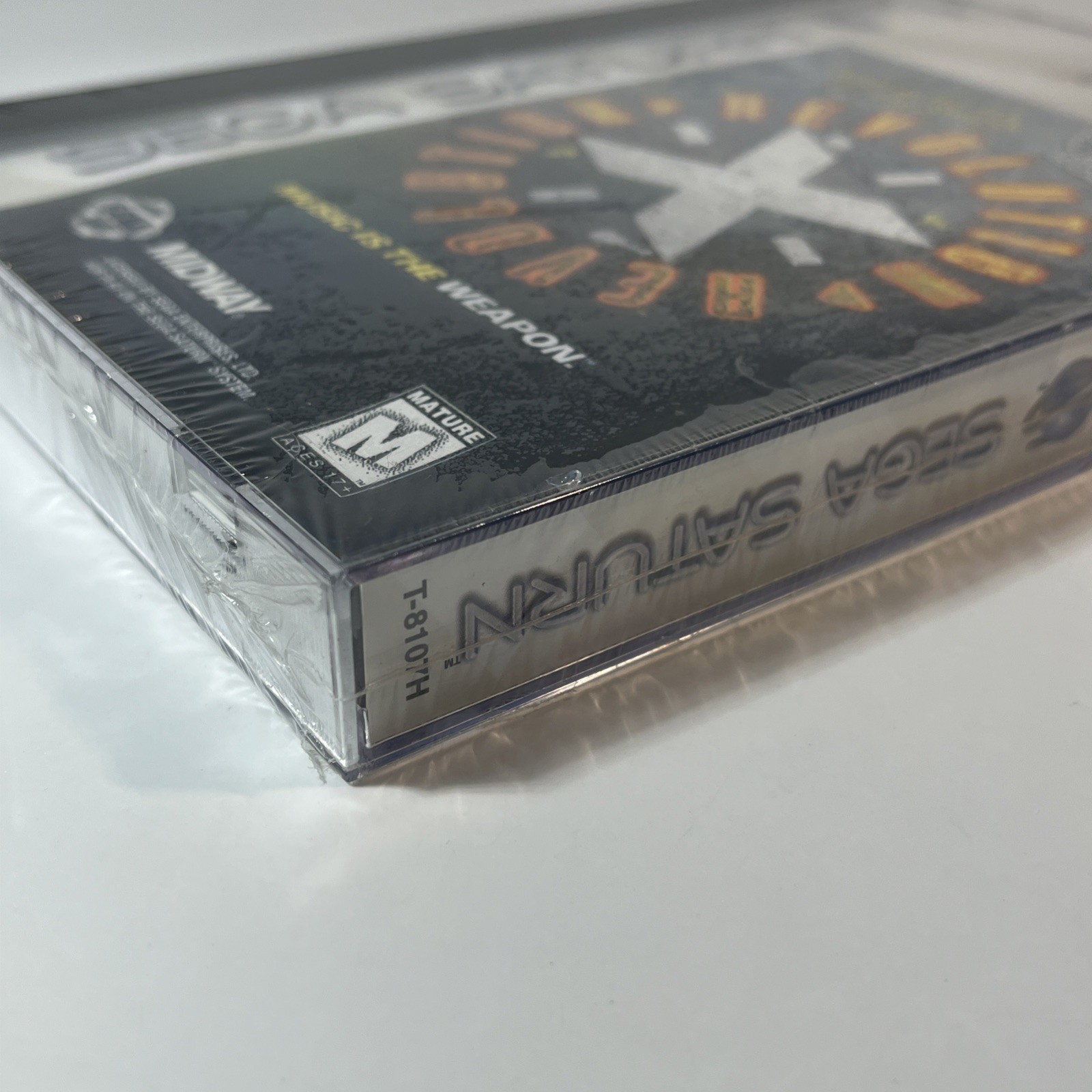 Revolution X (Sega Saturn, 1997) New & Factory Sealed Complete Aerosmith