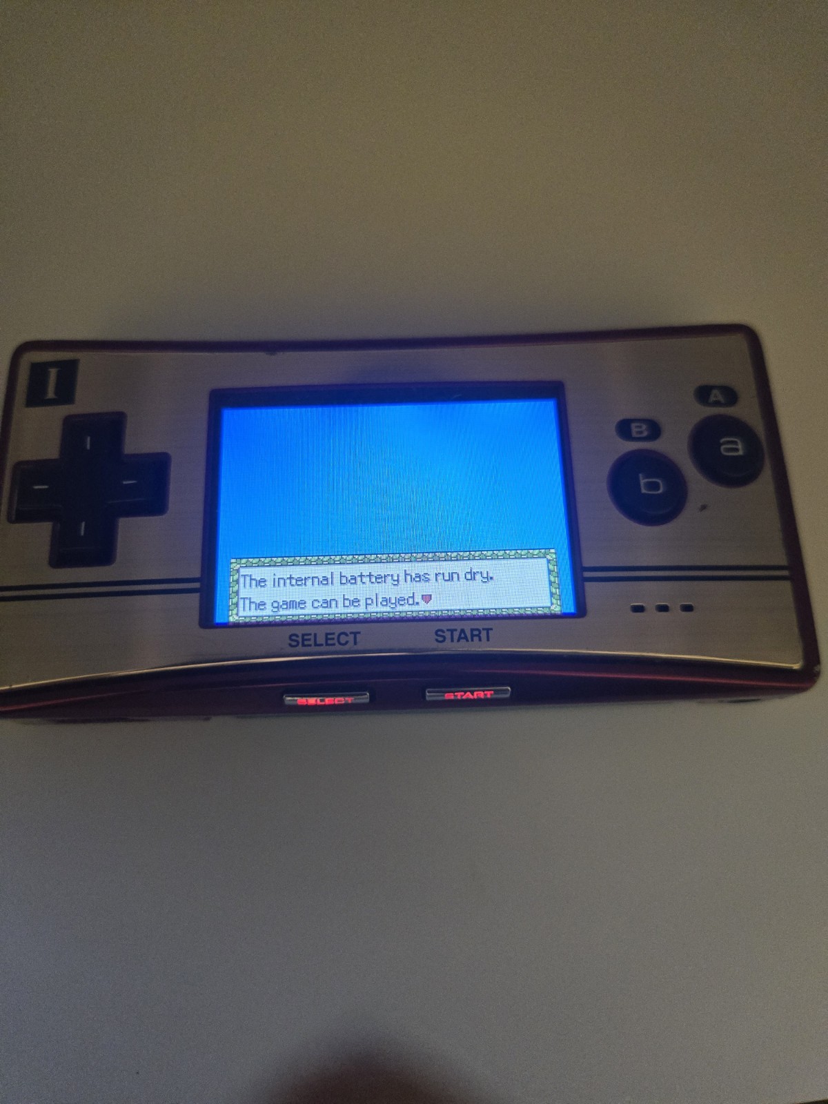 Nintendo Game Boy Micro – 20th Anniversary Edition Handheld System – Gold/Red