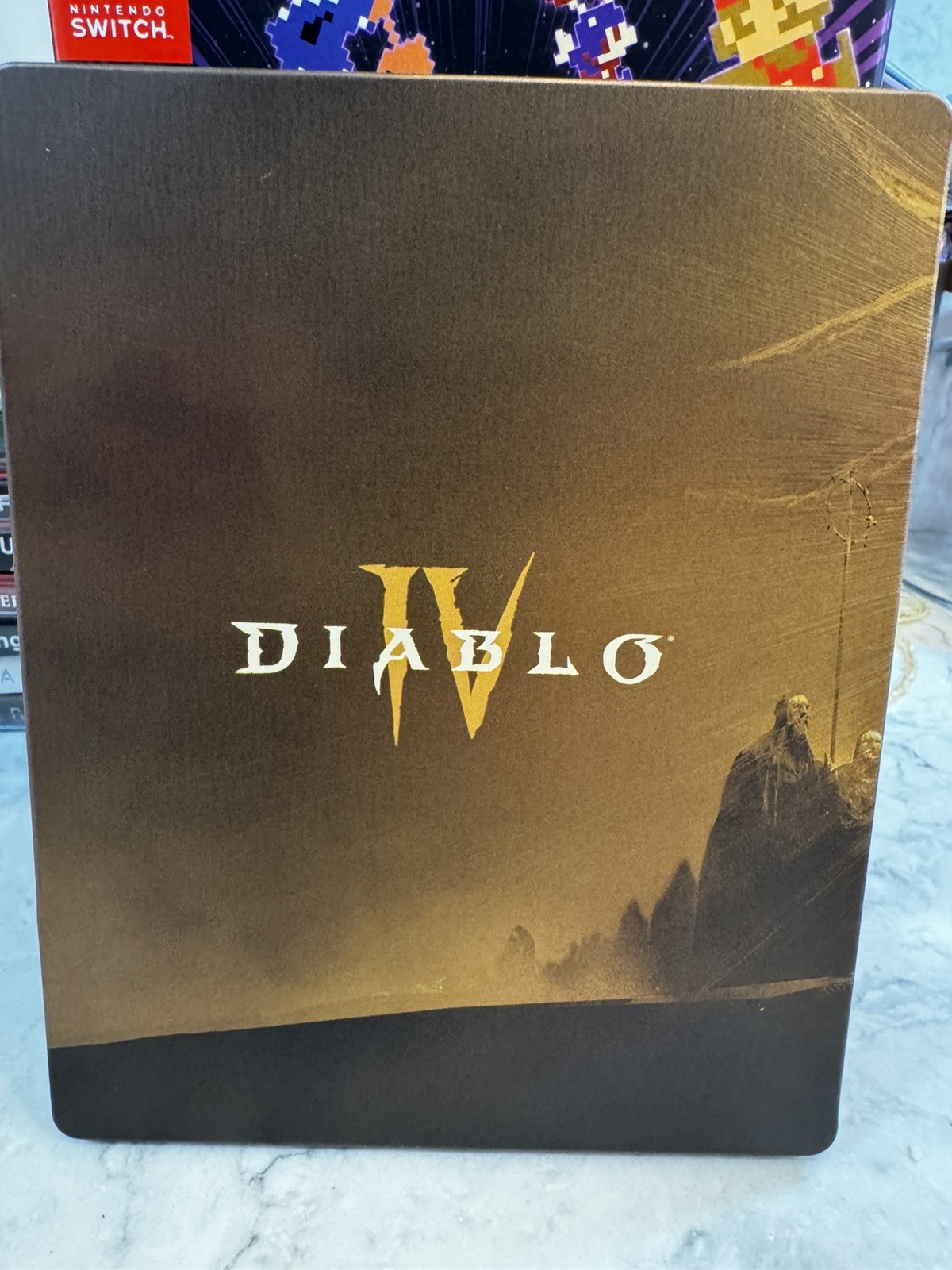 Diablo IV 4 Steelbook NO GAME EMPTY CASE Xbox One X PS4 PS5 READ
