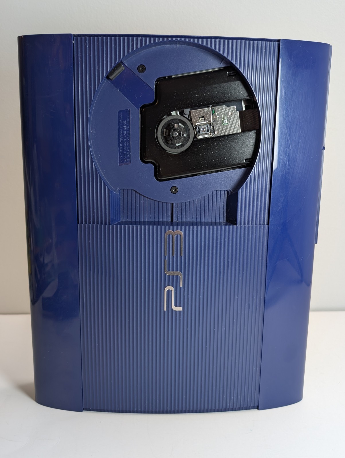 Sony PlayStation 3 Super Slim PS3 250GB Azurite Blue Console Gaming System Works