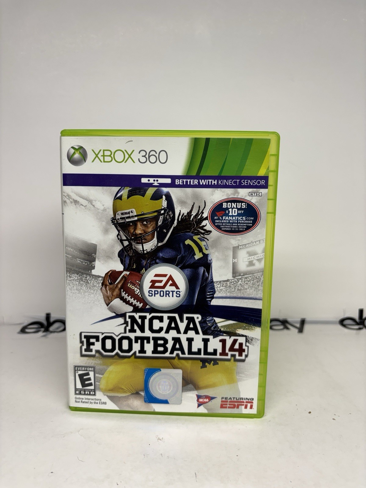 EA Sports NCAA Football 14 Kinect Compatible E 2013 Microsoft Xbox 360 NTSC-U/C