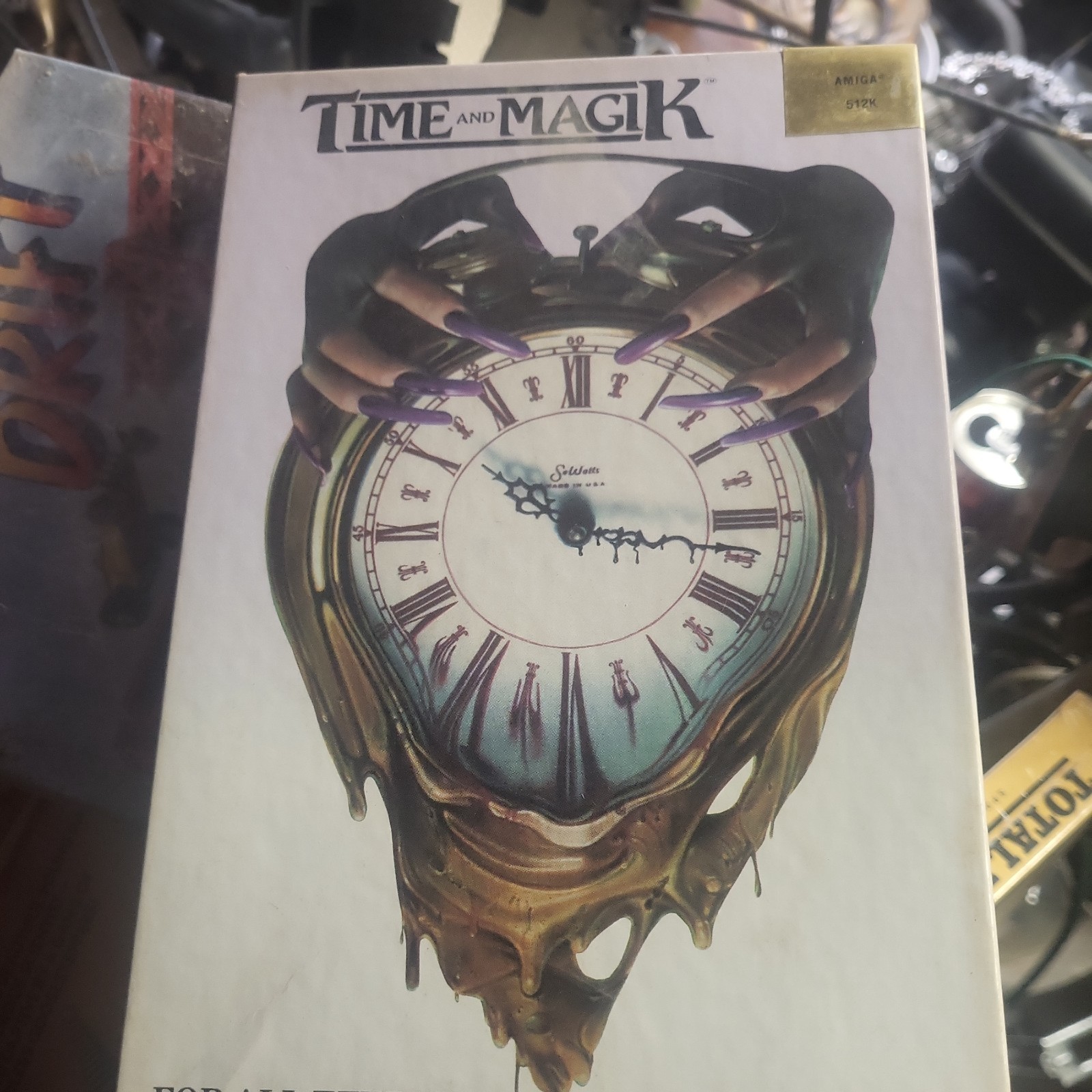 Time and Magik (Commodore Amiga, 1988) – Factory Sealed – Free Shipping -N