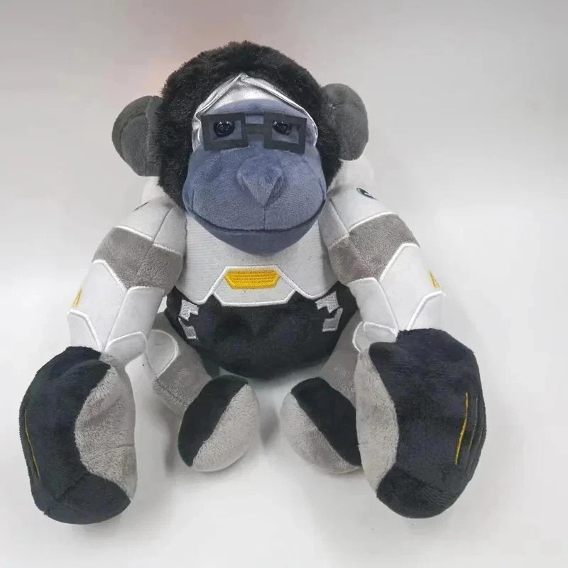 Overwatch Winston Plush Doll – 9-inch Jumbo Gorilla Collectible Figure & Gift