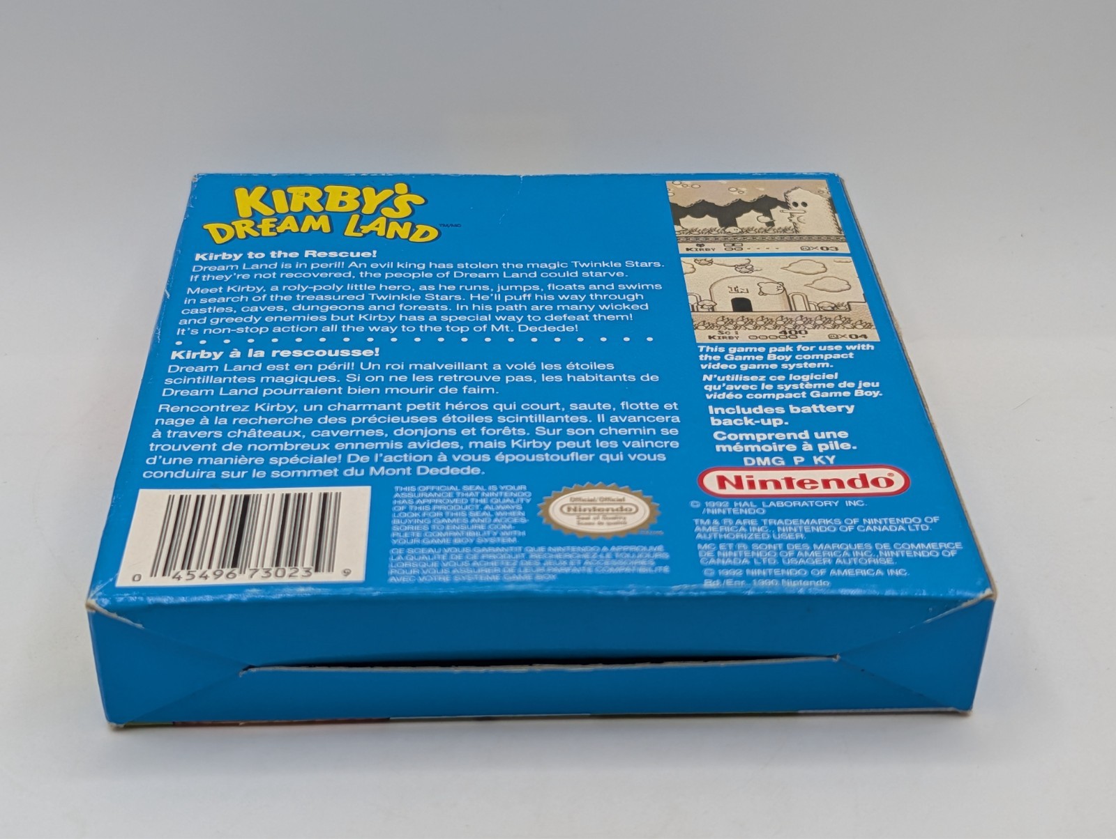 Kirby’s Dream Land Game Boy CIB Complete Authentic Nintendo Tested Working
