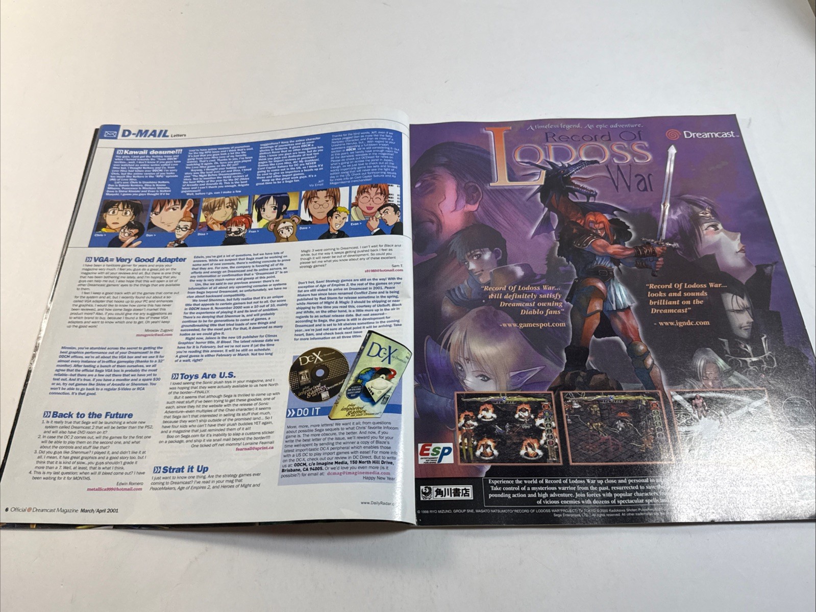 Sega Dreamcast Spider-man Official Magazine Issue 12 March/April 2001