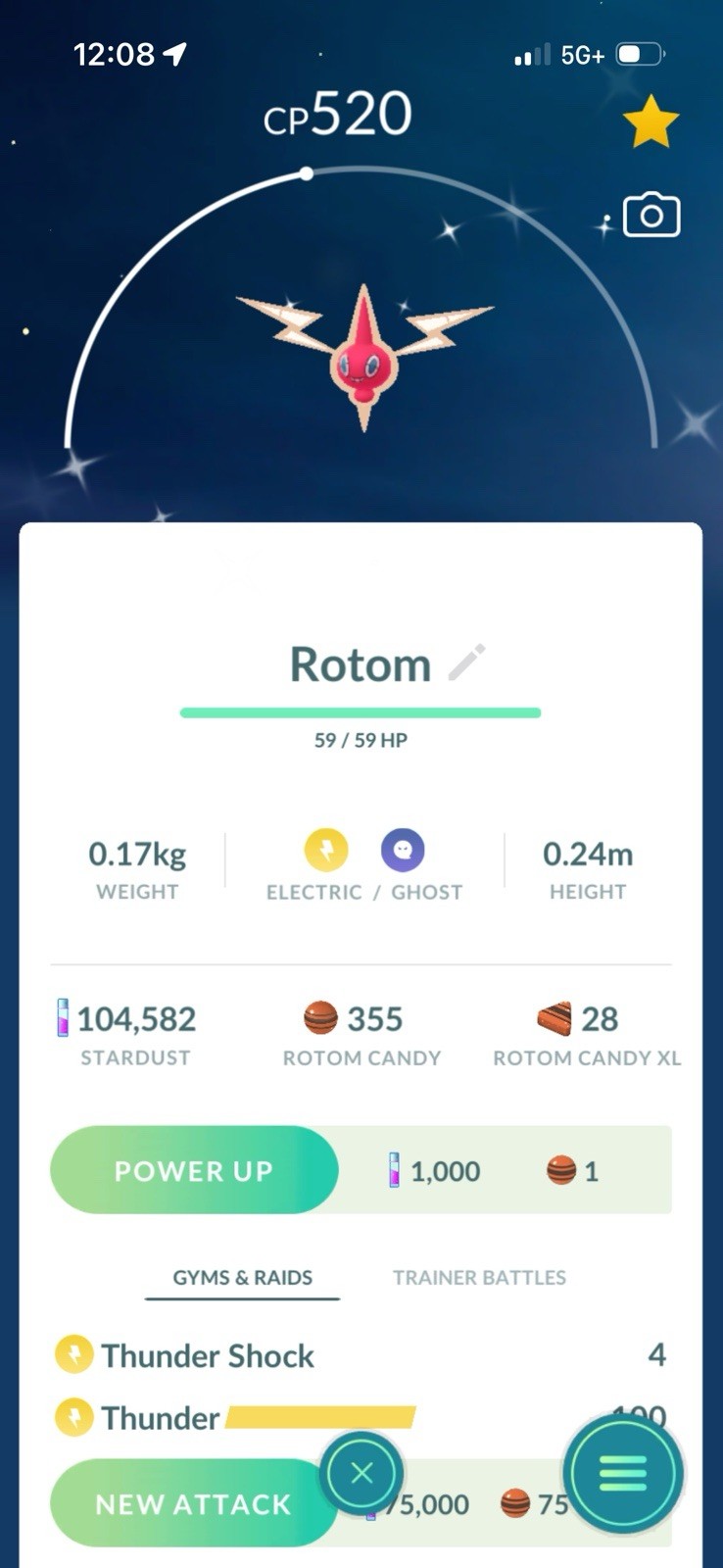 Pokémon GO Shiny Pokémon List Screenshots Pikachu Rotom Mewtwo Android iOS