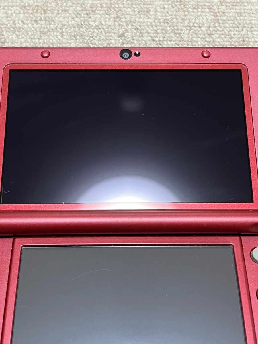 New 3DS LL XL Metalic red Japan Nintendo Console region Japanese B9