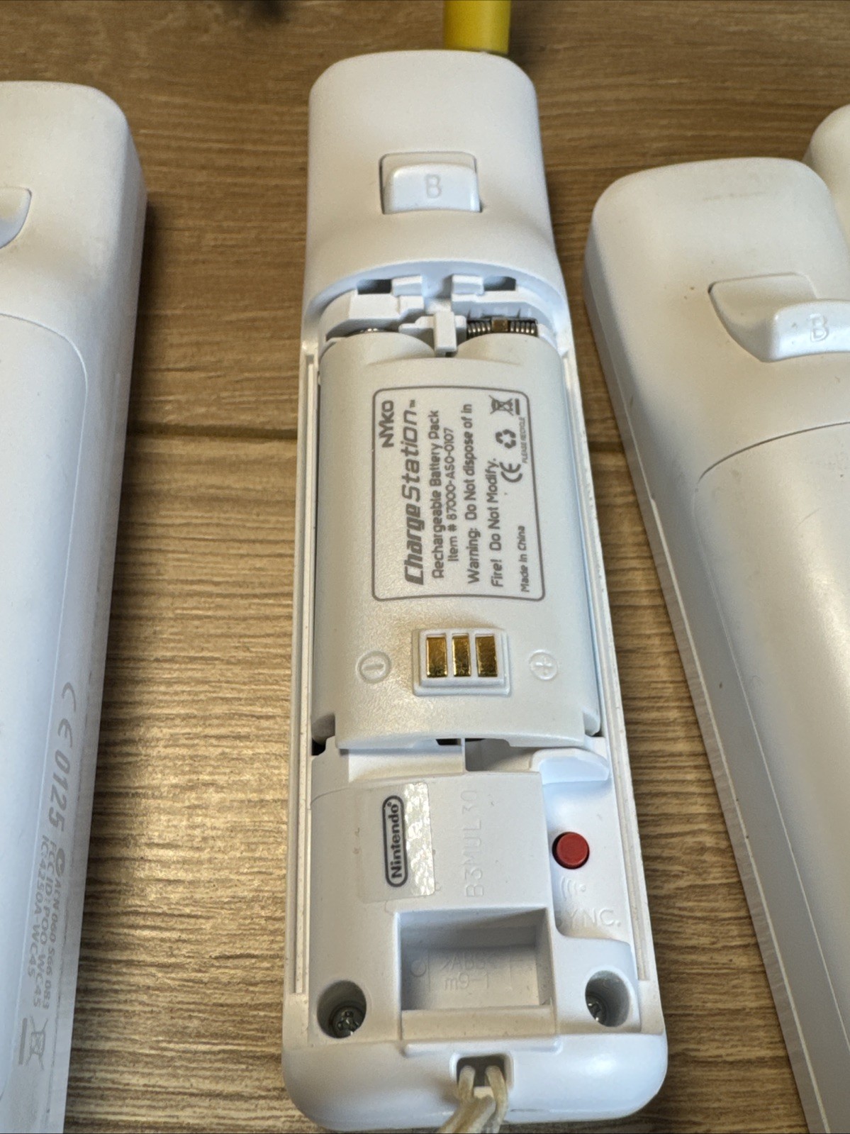 OEM Nintendo Wii MotionPlus Remote Controller – White RVL-003 Lot Untested