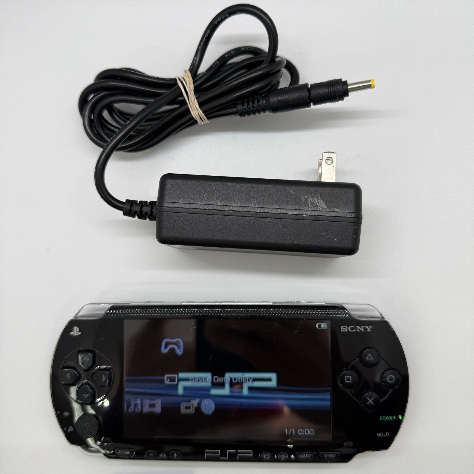 Sony PSP 1000 Console System w/ 64GB Memory Card & Charger Bundle