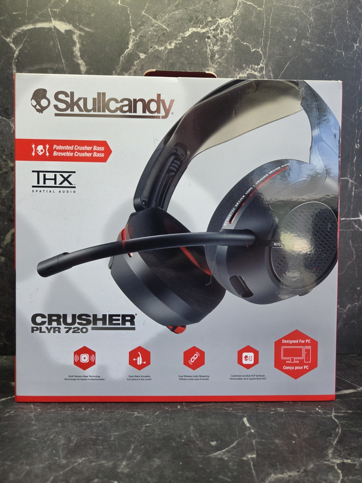 Skullcandy Crusher PLYR 720 Wireless Gaming Headset – NEW SEALED