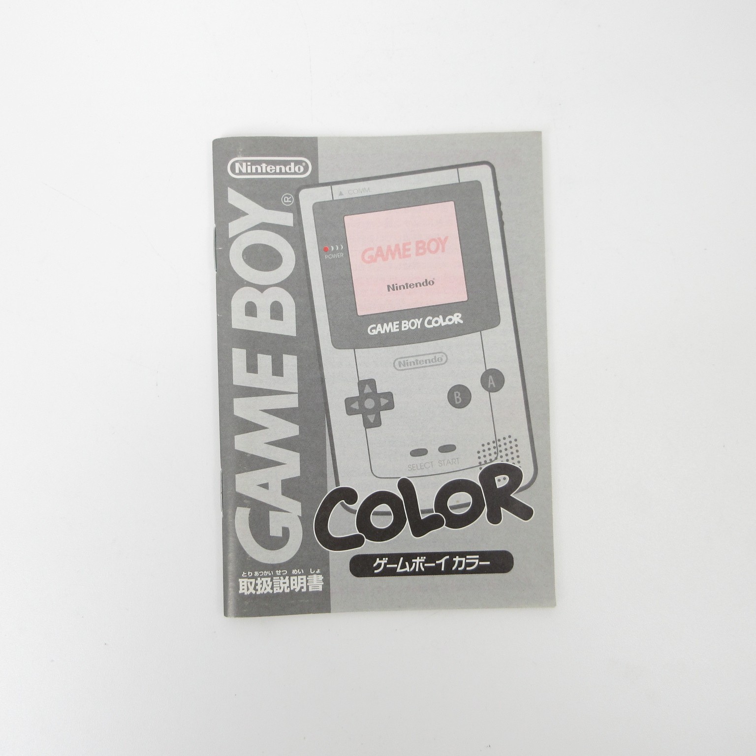 【Excellent】Nintendo Gameboy Color Clear Console #RET0510/01