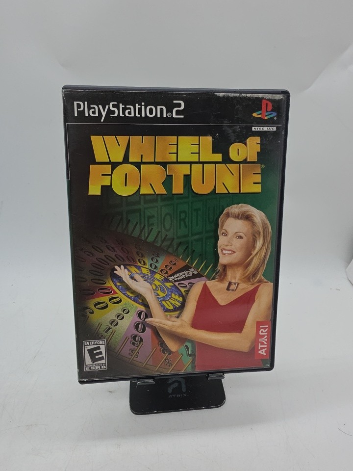 WHEEL OF FORTUNE Playstation 2 Cib Complete Tested Working Ps2