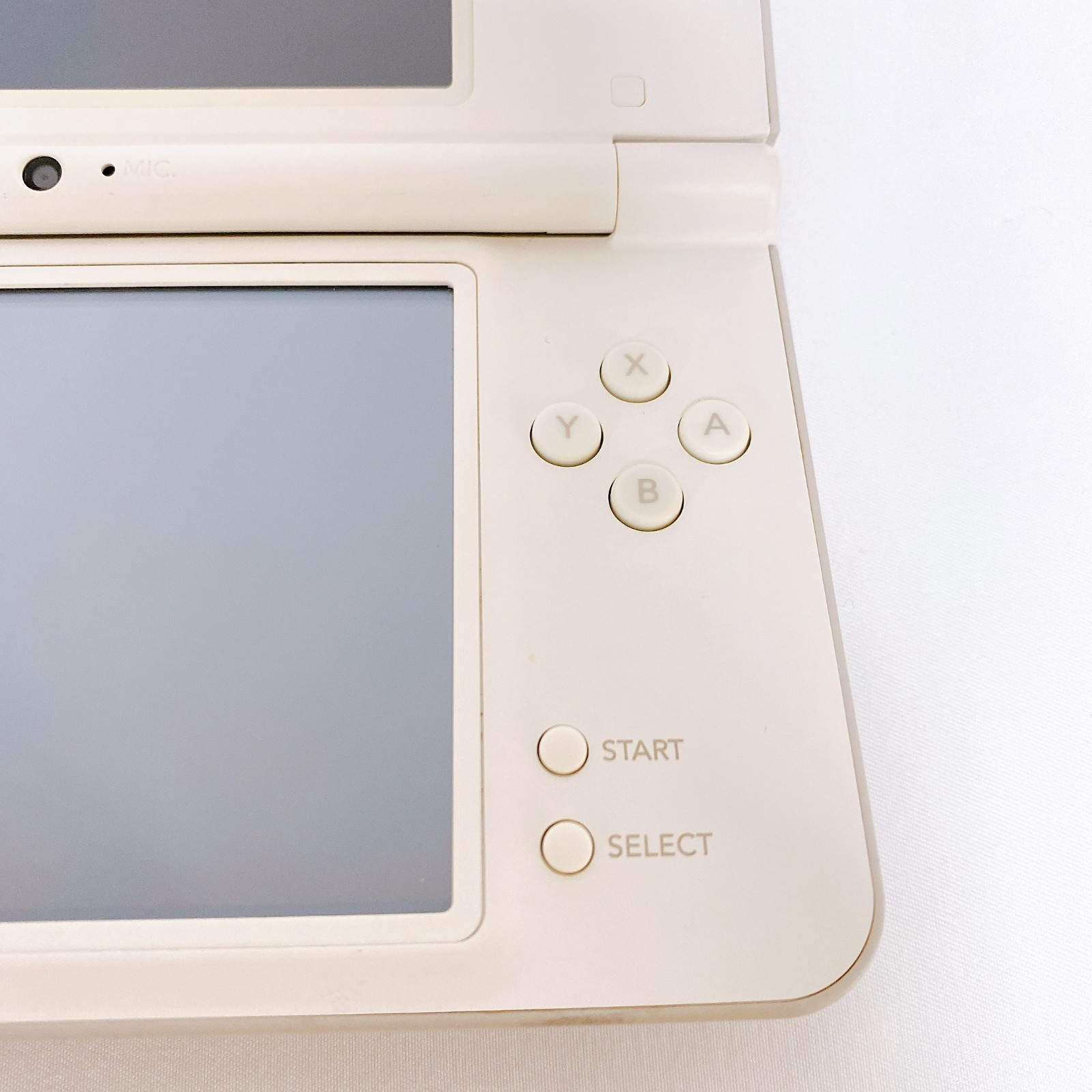 Nintendo DSi LL XL Natural White Console Stylus Japan Tested Working Rank A