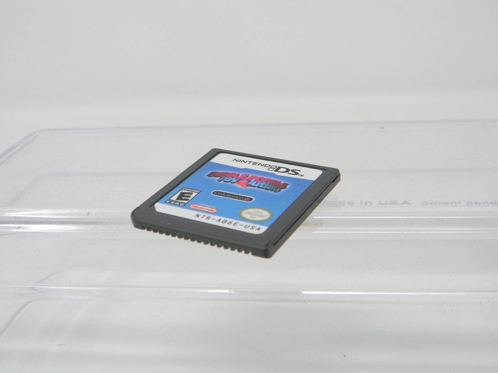 Nintendo DS Game Cartridge Bubble Bobble Revolution Authentic Tested Working