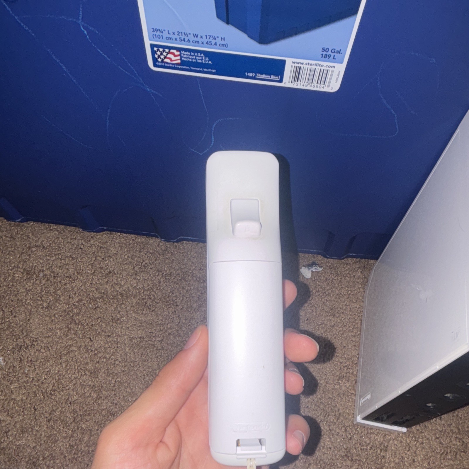 Nintendo Wii RVL-001 White Console w/ Wii Remote Wi-Fi 480p NTSC-U/C