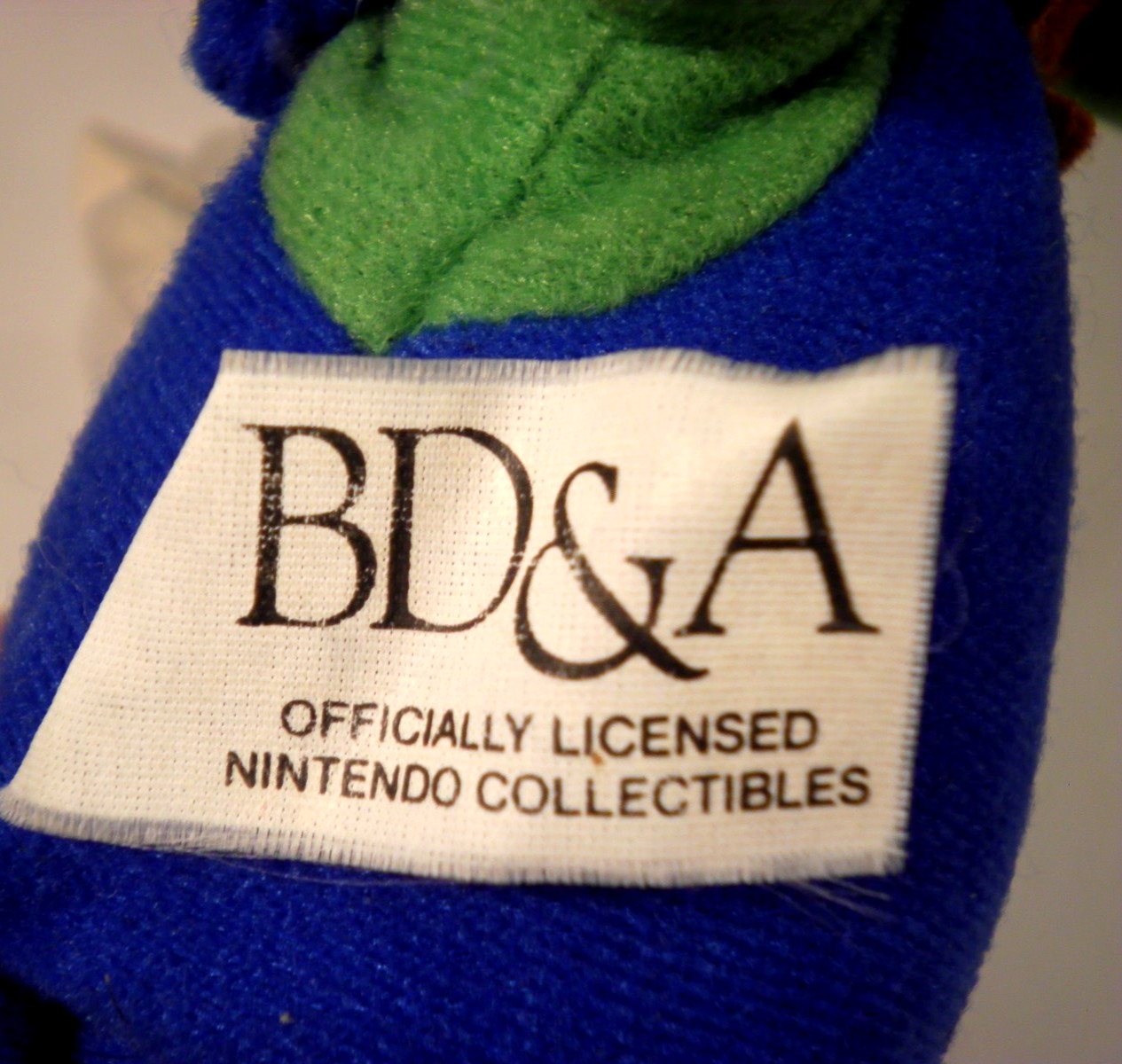 1997 Plush Nintendo 64 Luigi 8″ BD & A Beanie All Tags Officially Licensed 20033