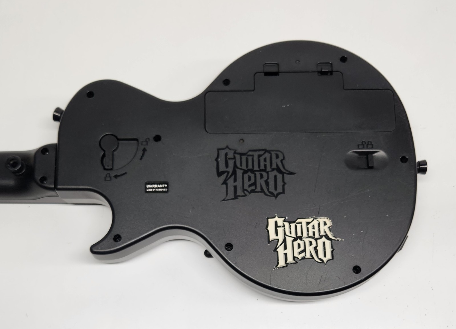 Nintendo Wii Guitar Hero Gibson Les Paul Red Octane White TESTED Free Shipping
