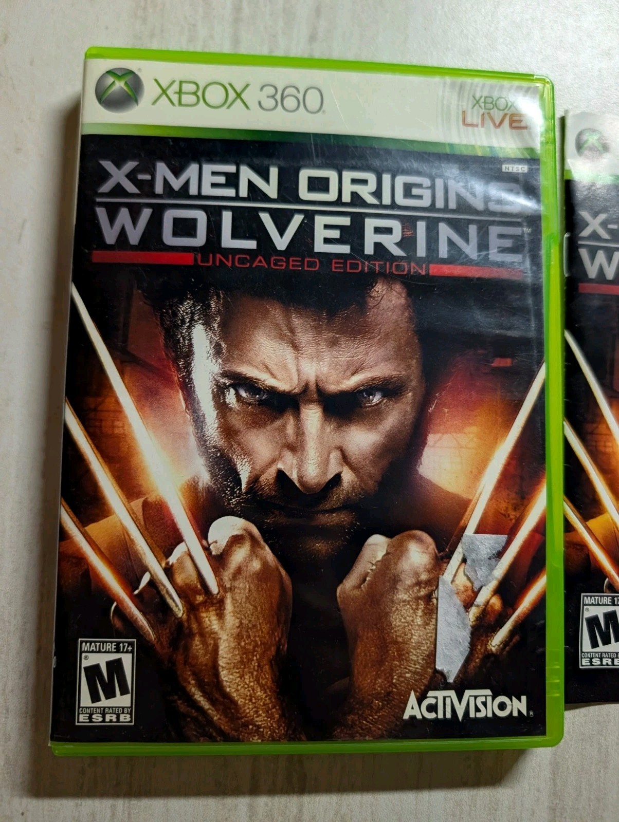 X-Men Origins: Wolverine Uncaged Edition Complete In Box CIB Microsoft Xbox 360