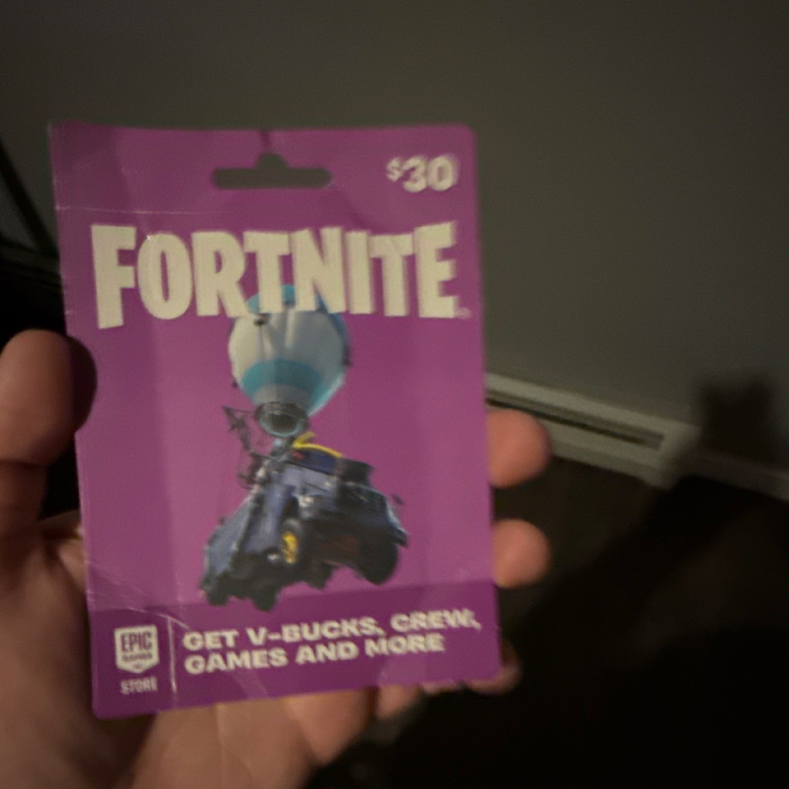 Epic Games Fortnite $30 Prepaid Gaming Card Multi-Platform Redeemable Online